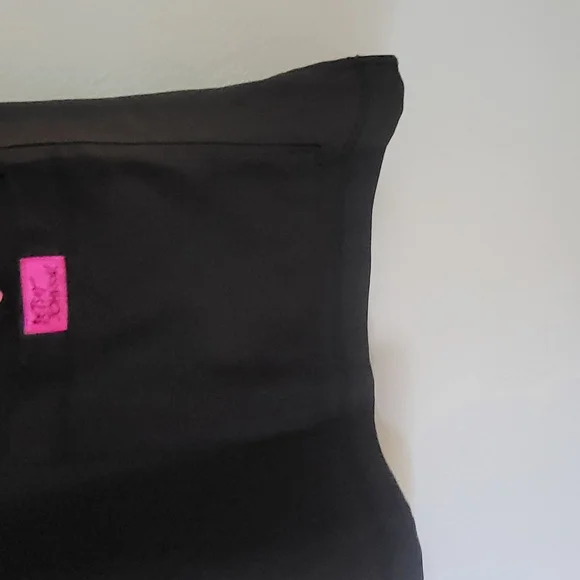 Betsey Johnson Women's Black Scrub Set with Pink Accents - Picture 6 of 10